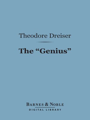 cover image of The "Genius" (Barnes & Noble Digital Library)